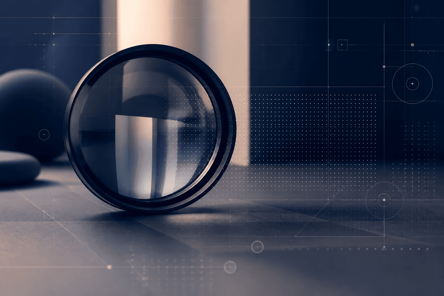 Computer vision represented as optical analysis